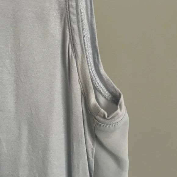 LOFT Split Back Blue Tank - Picture 5 of 8